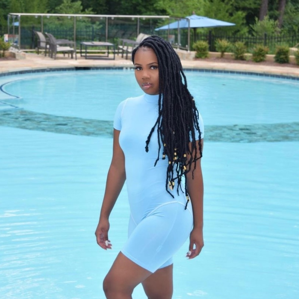 Blue Jumpsuit